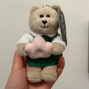 Starbucks Bearista Cherry Blossom Keychain